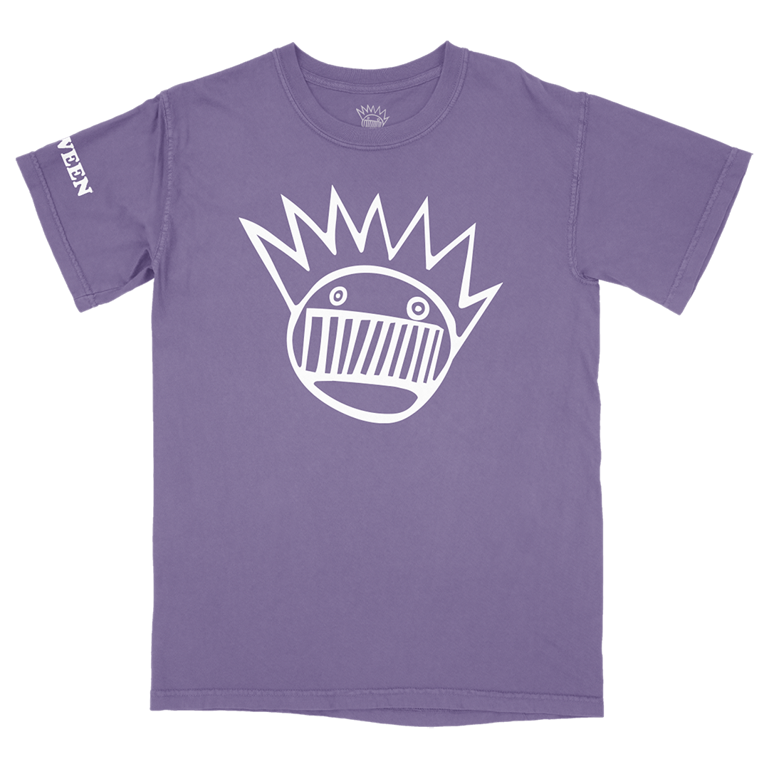 Vintage Washed Boognish Tee - Grape