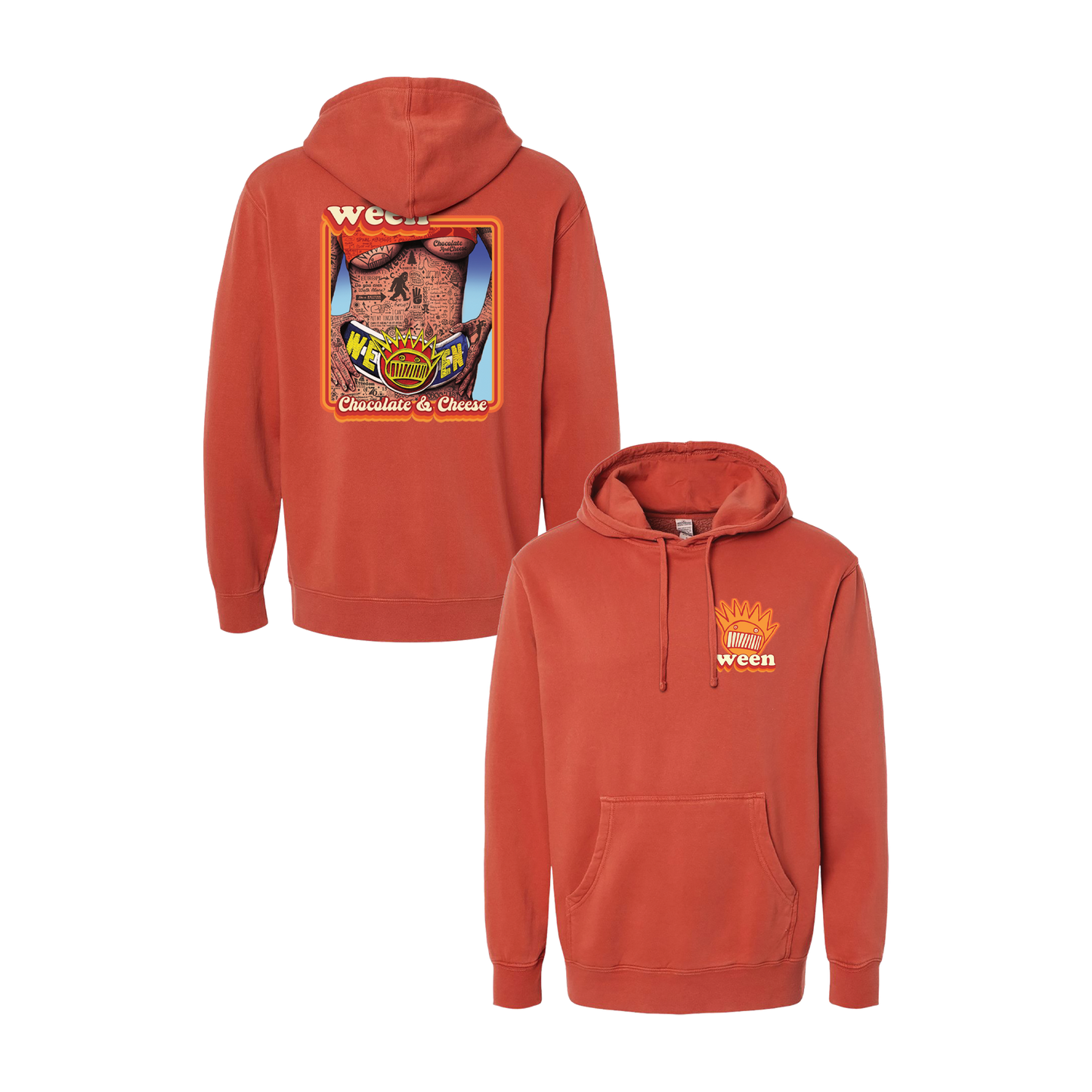 Chocolate & Cheese Anniversary Hoodie