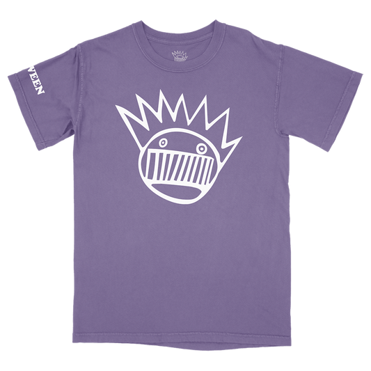 Vintage Washed Boognish Tee - Grape