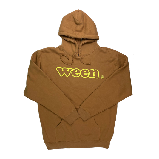 Boognish Brown Pullover Hoodie