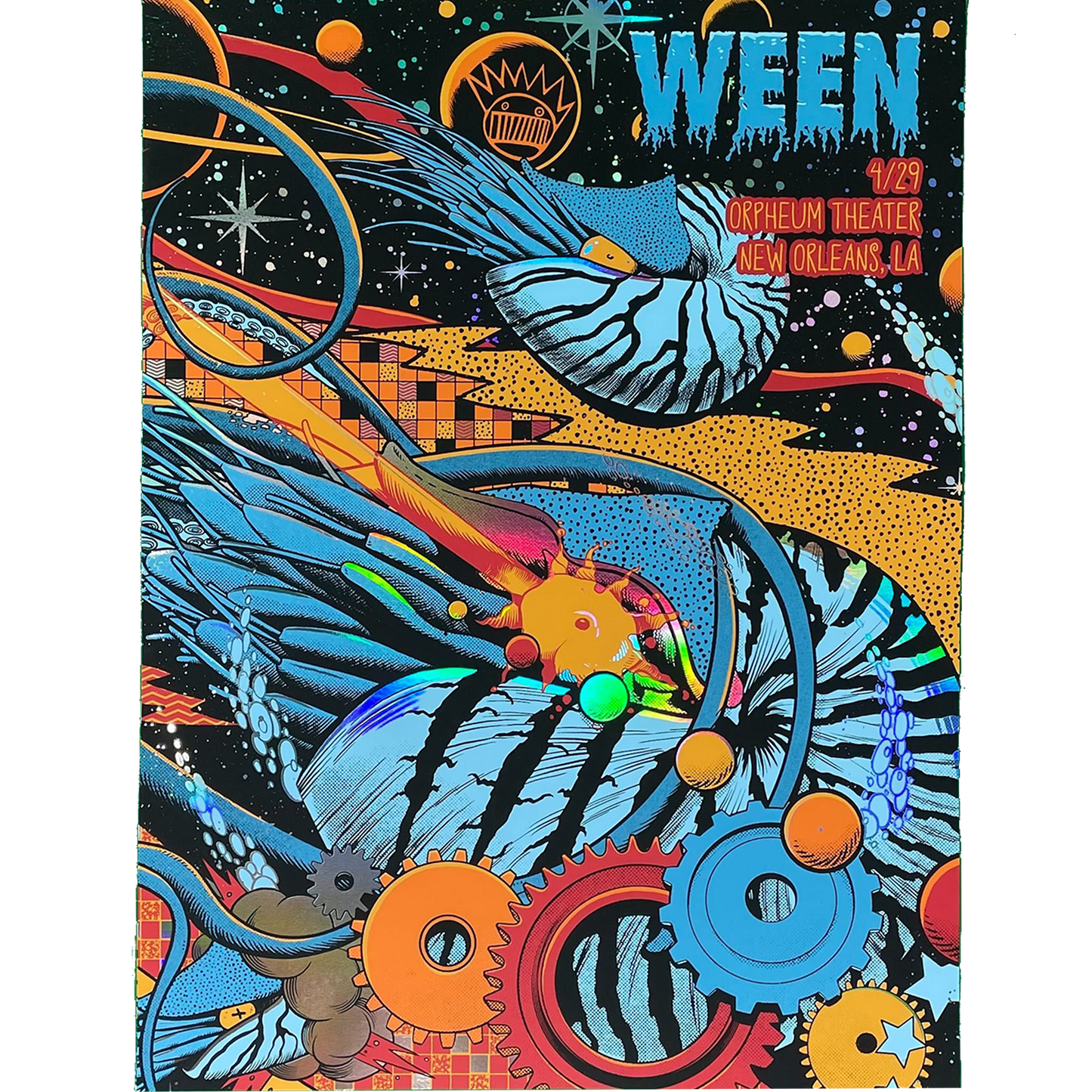 New Orleans, LA – 4/29/23 Show Poster by Pedro Correa - Web Exclusive Variant
