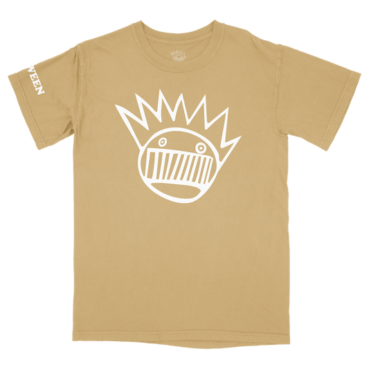 Vintage Washed Boognish Tee - Yellow